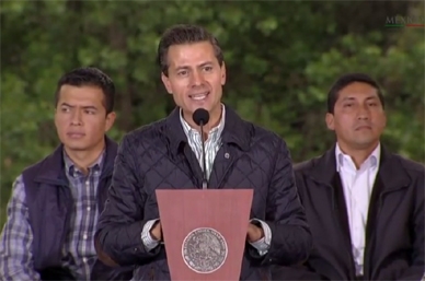 Anuncia Peña Nieto decreto de nuevas áreas naturales protegidas