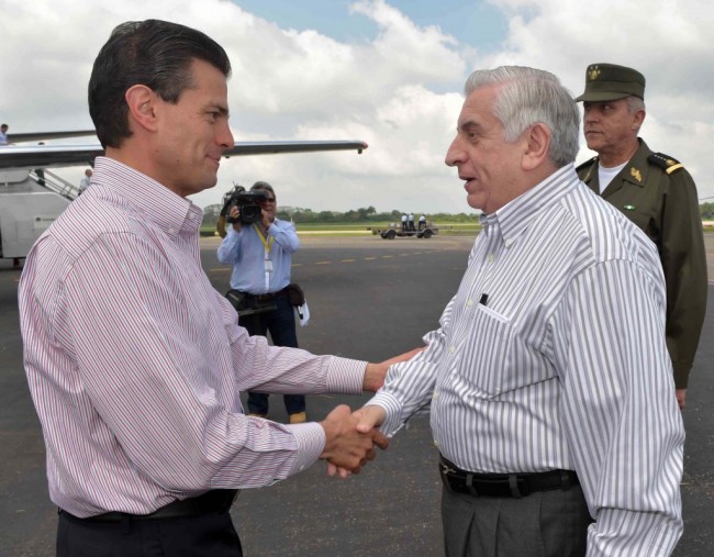 Llega hoy Peña Nieto a Tabasco