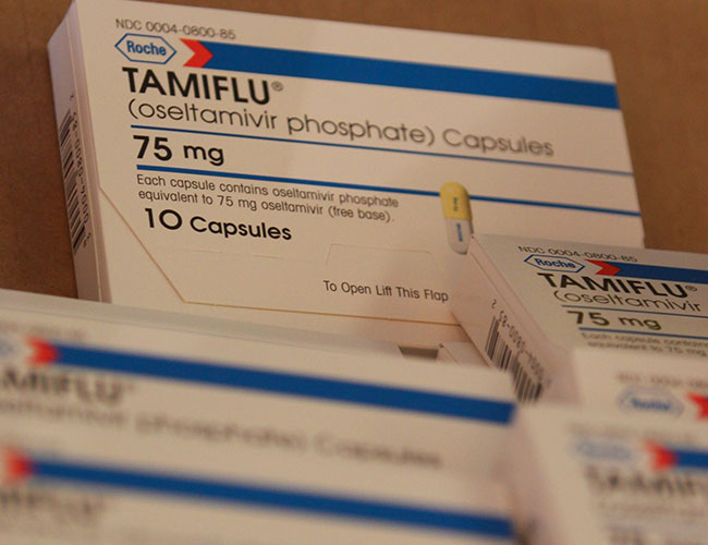 Importarán 90 mil piezas de Tamiflu