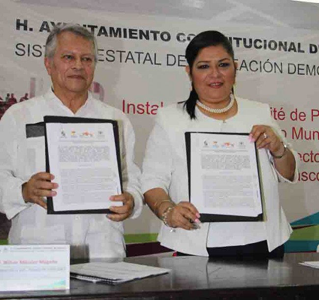 Instala Wilbert Méndez y Gabriela López el coplademun