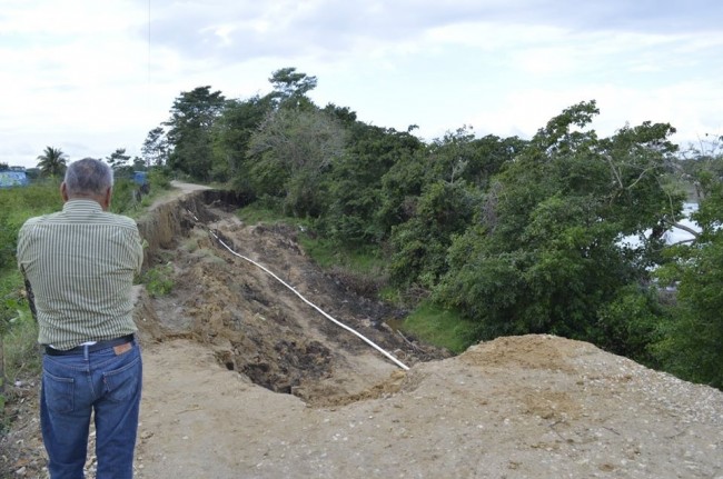 Se cae carretera por deslaves del “Tulijá”