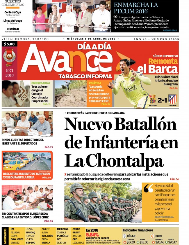 Edición 06 DE ABRIL 2016