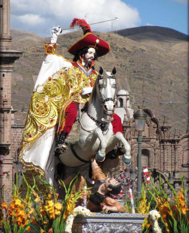 Exhibirán escultura del apóstol Santiago