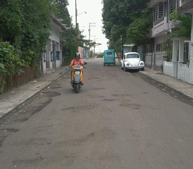 Obras de mala calidad entregó alcalde de Tenosique