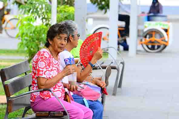 Auguran mucho calor hoy