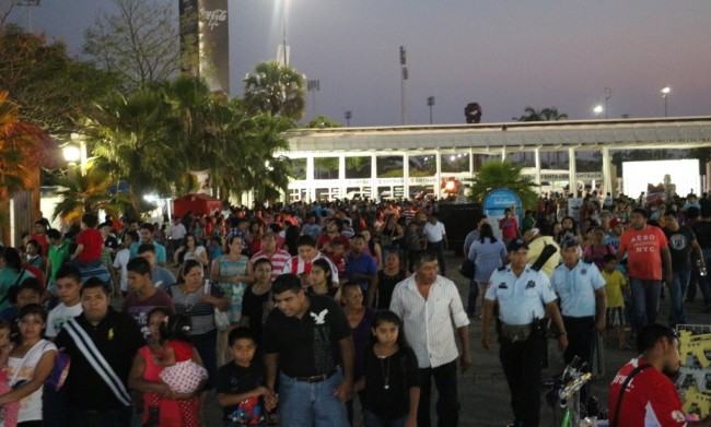 Operativo nocturno en la Feria