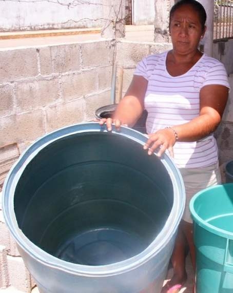 Tres meses sin agua potable