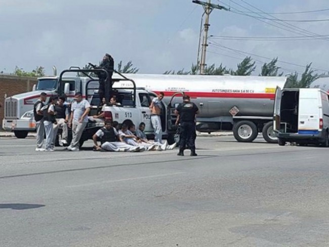 Reportan 6 reos heridos por accidente en Tamaulipas