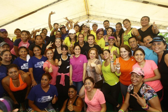 Fiesta de integración familiaren la ‘Bici Ruta’ de Centro