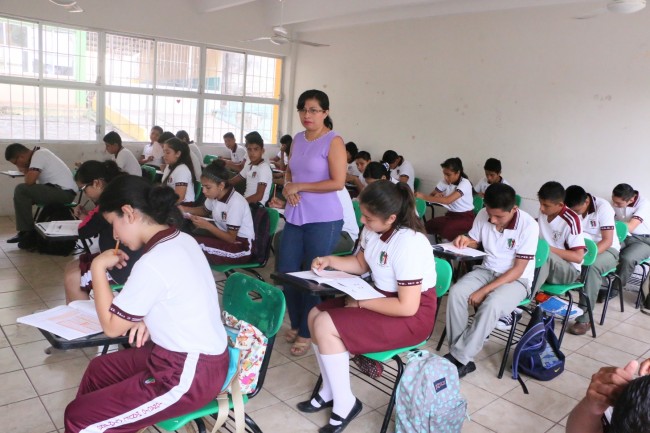 ‘Planea’ en escuelas secundarias