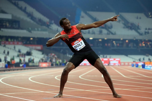 Usain Bolt ganó 200m en Londres