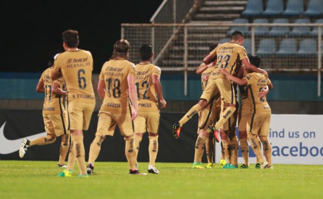 Pumas, ganó en Concachampions