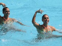 Mexicanas logran pase a la final de nado sincronizado