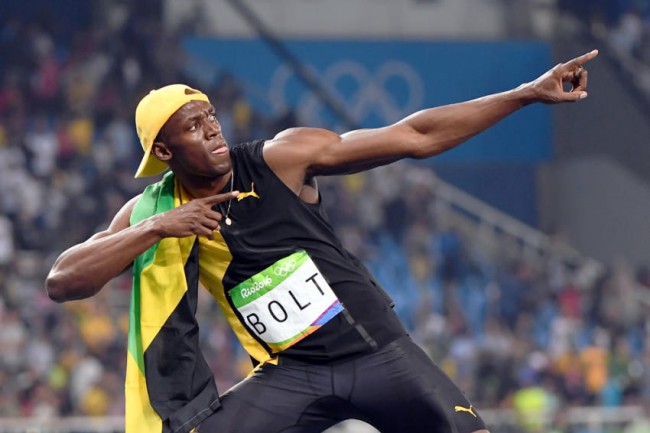 Usain Bolt,  Tricampeón Olímpico