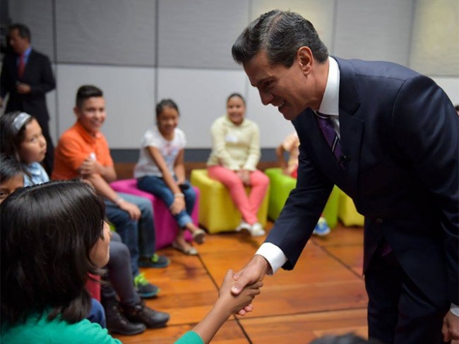 Confía Peña en inicio normal de clases el lunes