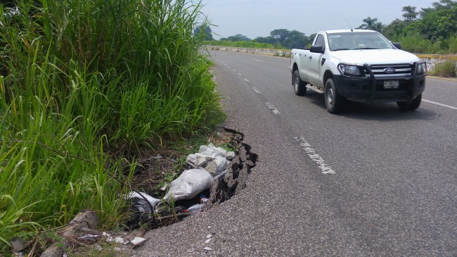 Carretera federal  una trampa mortal