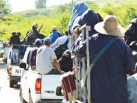Civiles armados en las entradas de Chilapa