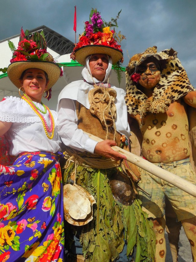 Danza del Pochó, presente en Festival  de la Cultura Maya