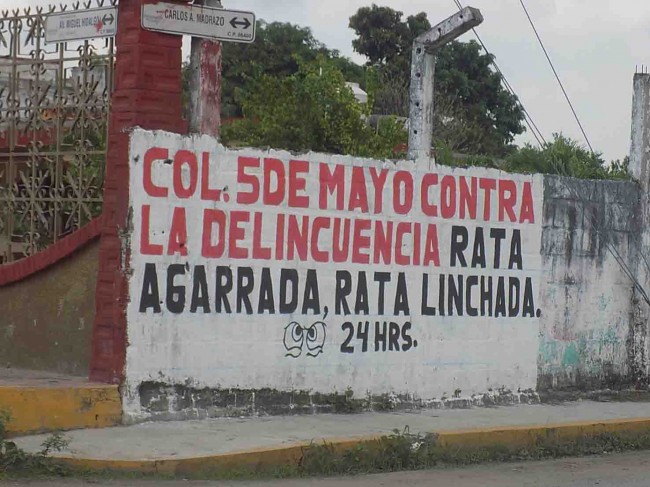 Ignoran delincuentes la ‘Autodefensa ciudadana’