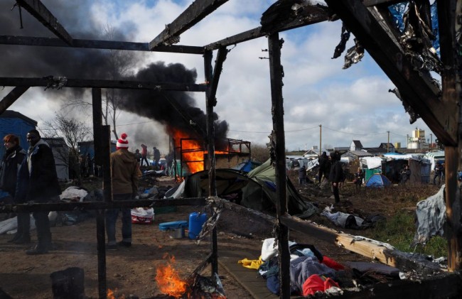 Arden campamentos en Calais