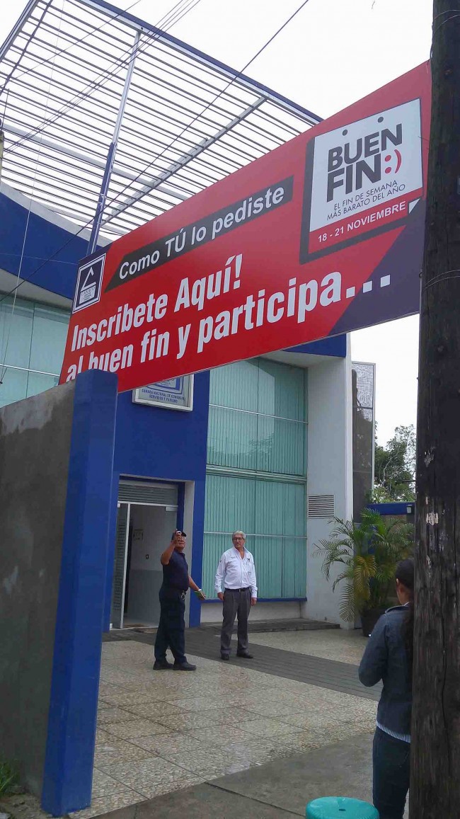 Se reporta lista la Canaco de Cárdenas para el ‘Buen Fin’