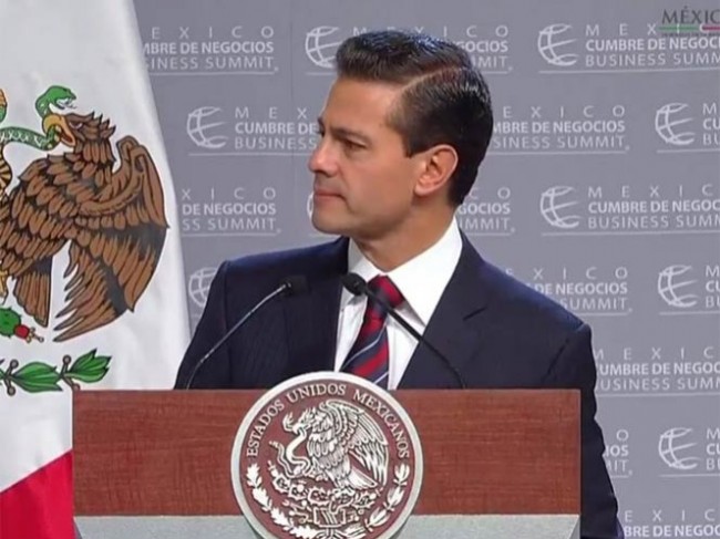 ‘Protección a connacionales  no es negociable’: Peña Nieto