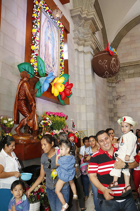 Persiste veneración a  la Virgen de Guadalupe