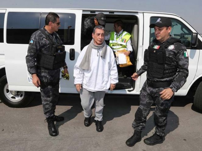 Ingresa Villanueva a penal federal en Morelos