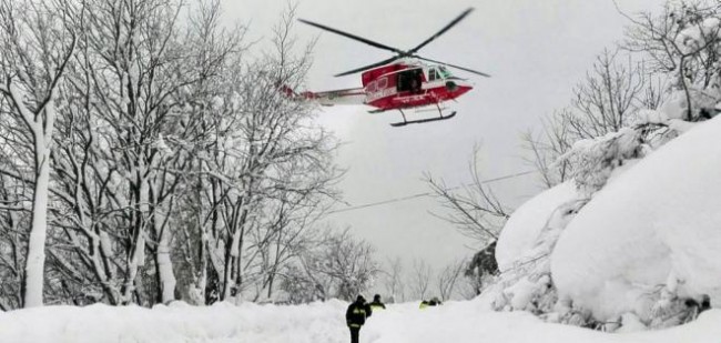 Sepultados por la nieve