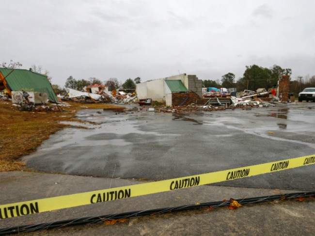 Azotaron tornados sureste de Alabama