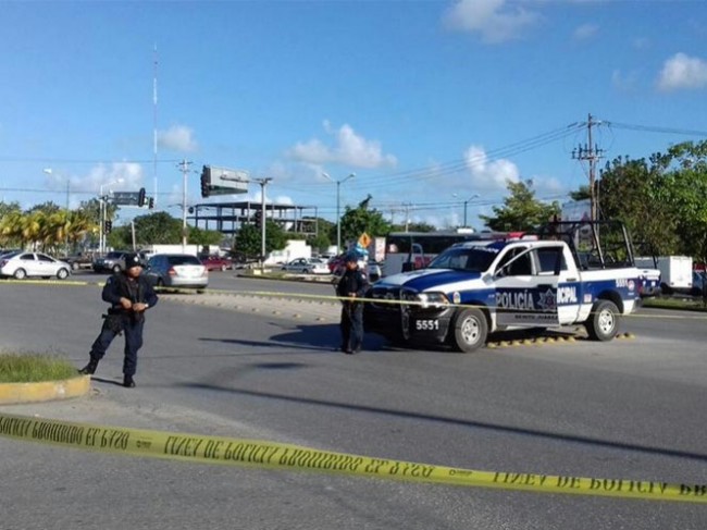 Atacan a balazos a dependencias policiales en Cancún