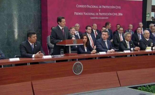 Confía EPN en la unidad de todos para resolver retos