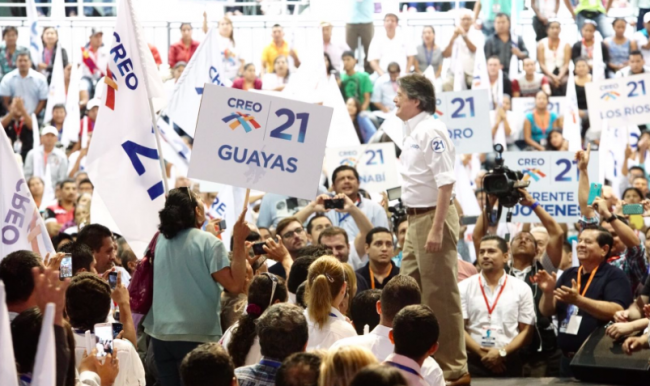 Inminente segunda  vuelta en Ecuador