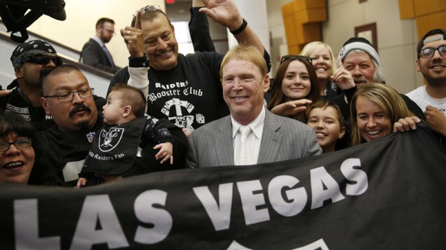 Raiders se mudan a Las Vegas