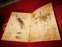 Se exhibe Códice de Da Vinci en Roma