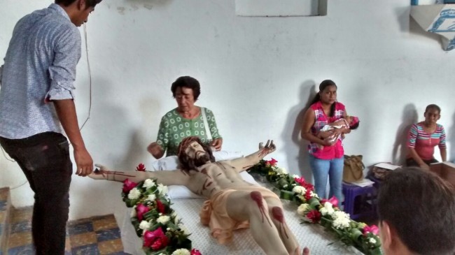 Restauran la imagen del “Cristo del Perdón”