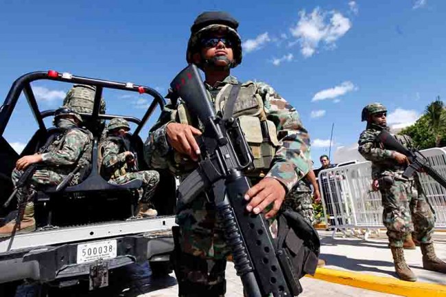 Participan Fuerzas Armadas en seguridad, por policía rebasada