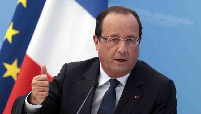 Hollande pide el voto para Macron
