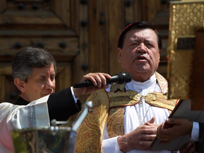 Encabeza Norberto Rivera  solemnidades por los días santos