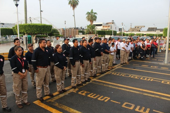 Listo operativo de Semana Santa de Comalcalco