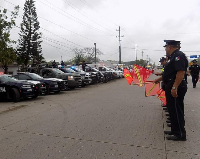 Policía federal listos para periodo vacacional