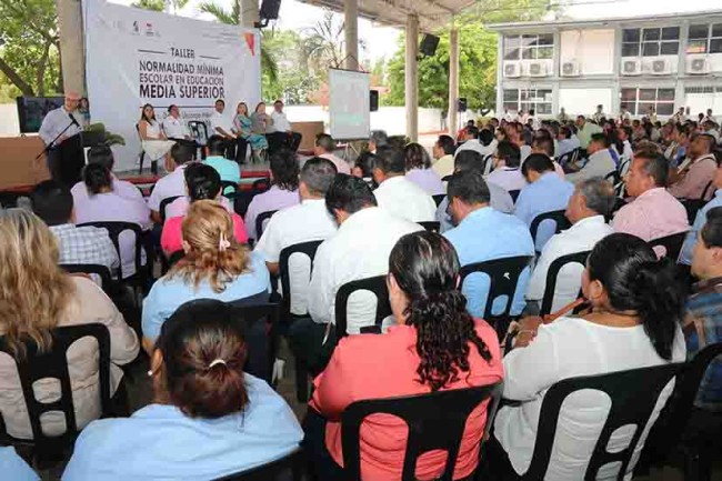 Educación sin contratiempos en bachilleratos de Tabasco