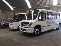 Anuncian adquisición de 10 a 12 transbus