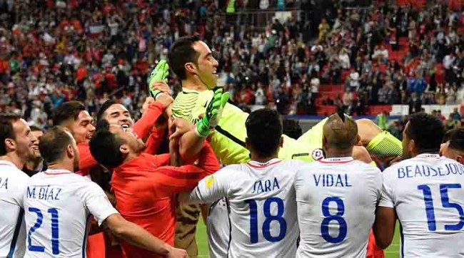 ¡Bravo!, Chile  echó a Portugal