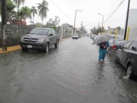 Lluvias impactan a Cunduacán