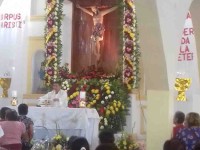 Con fé y respeto, católicos celebran al “Señor de Tila”