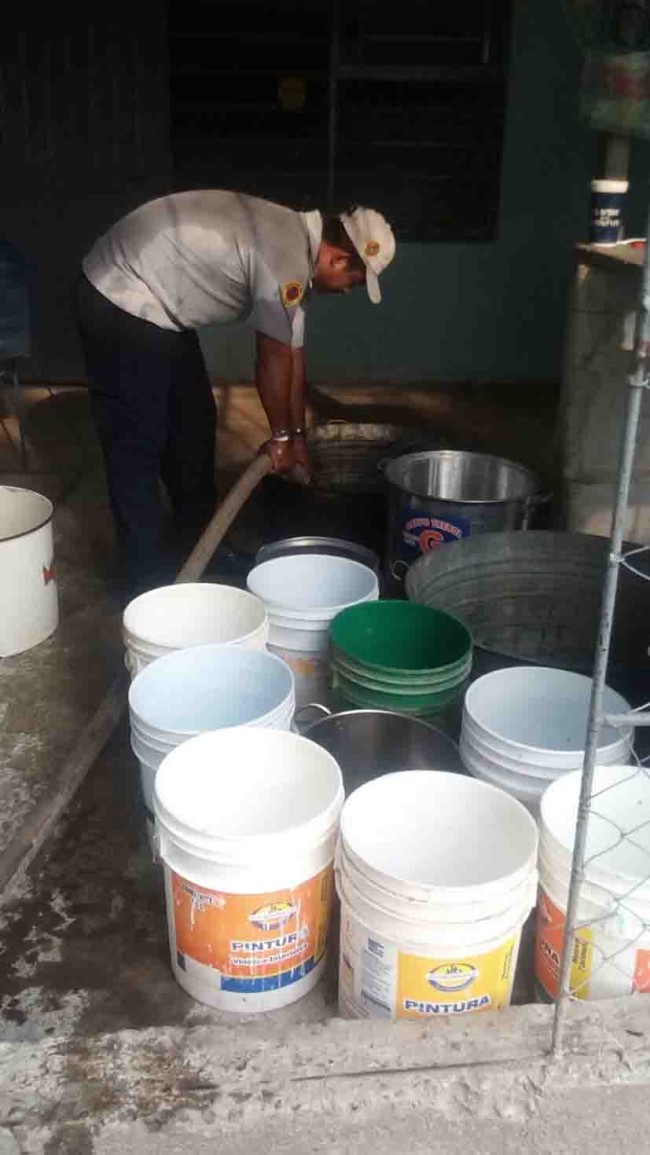 Sin agua potable en Tenosique