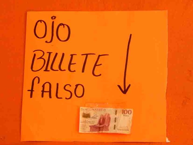 Alerta por circulación billetes falsos en Jonuta