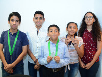 Premian a  ganadores en olimpiada de Matemáticas