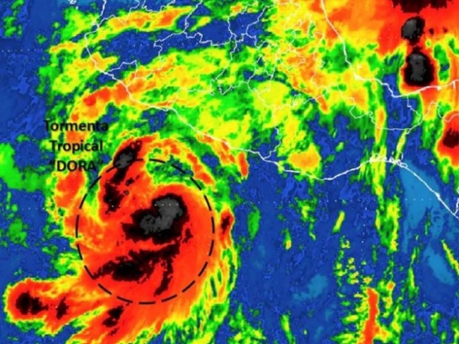 Podría intensificarse  ‘Dora’ a huracán